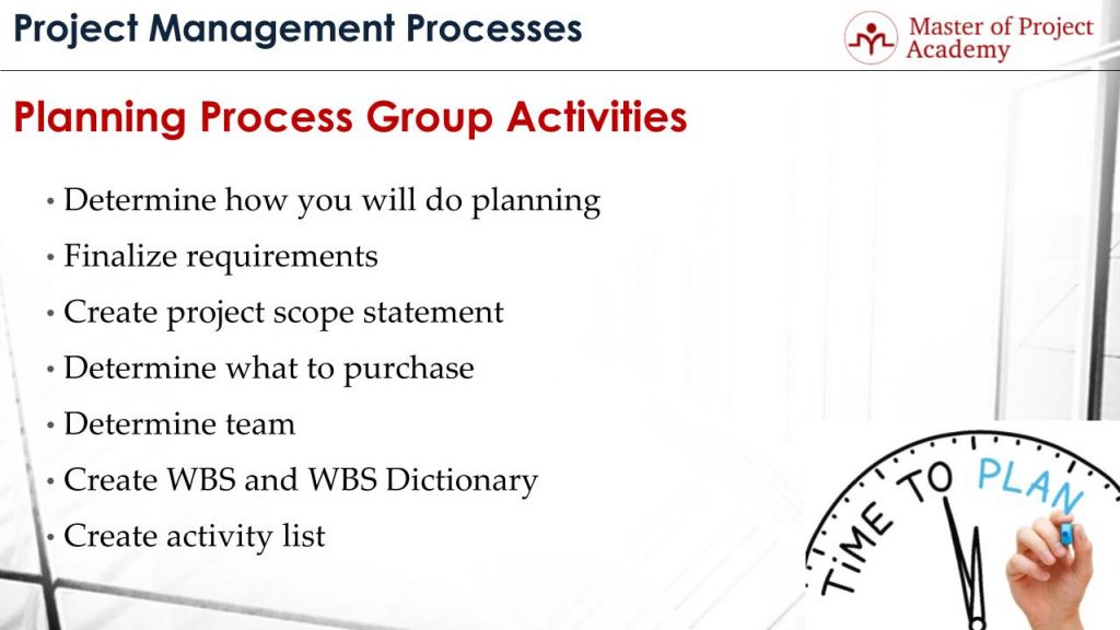 project planning steps