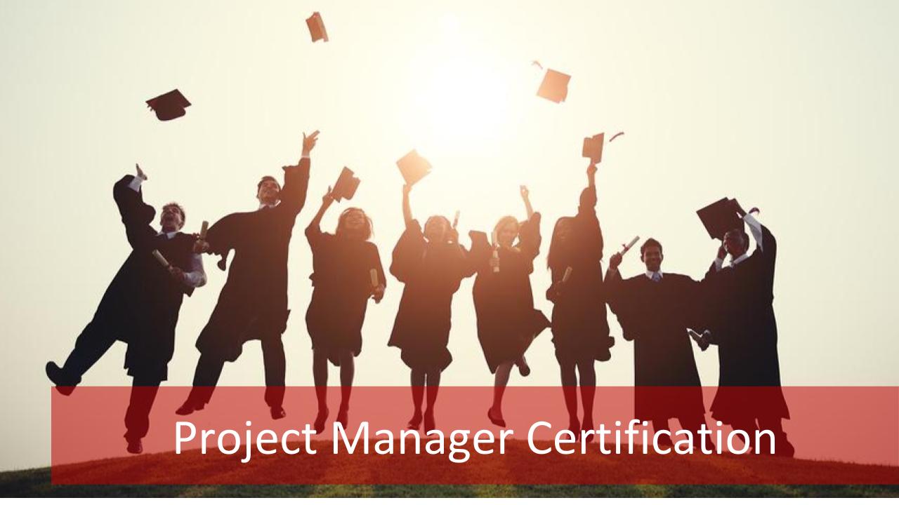 Project Manager Certification