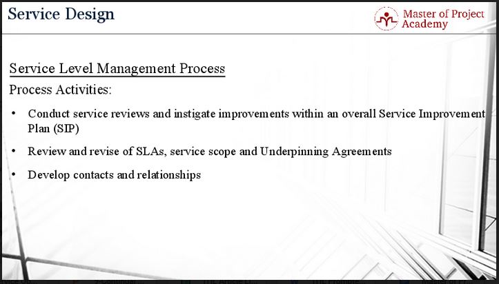 service level management process