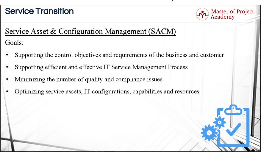 Service asset and configuration management