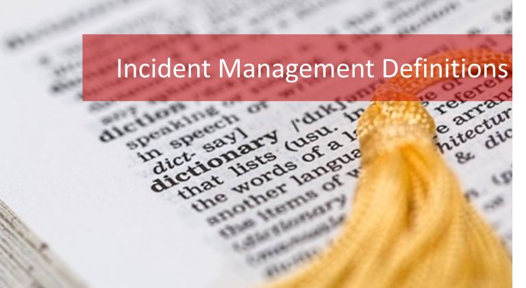 itil incident definition