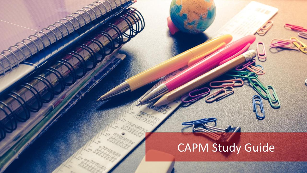 CAPM Study Guide