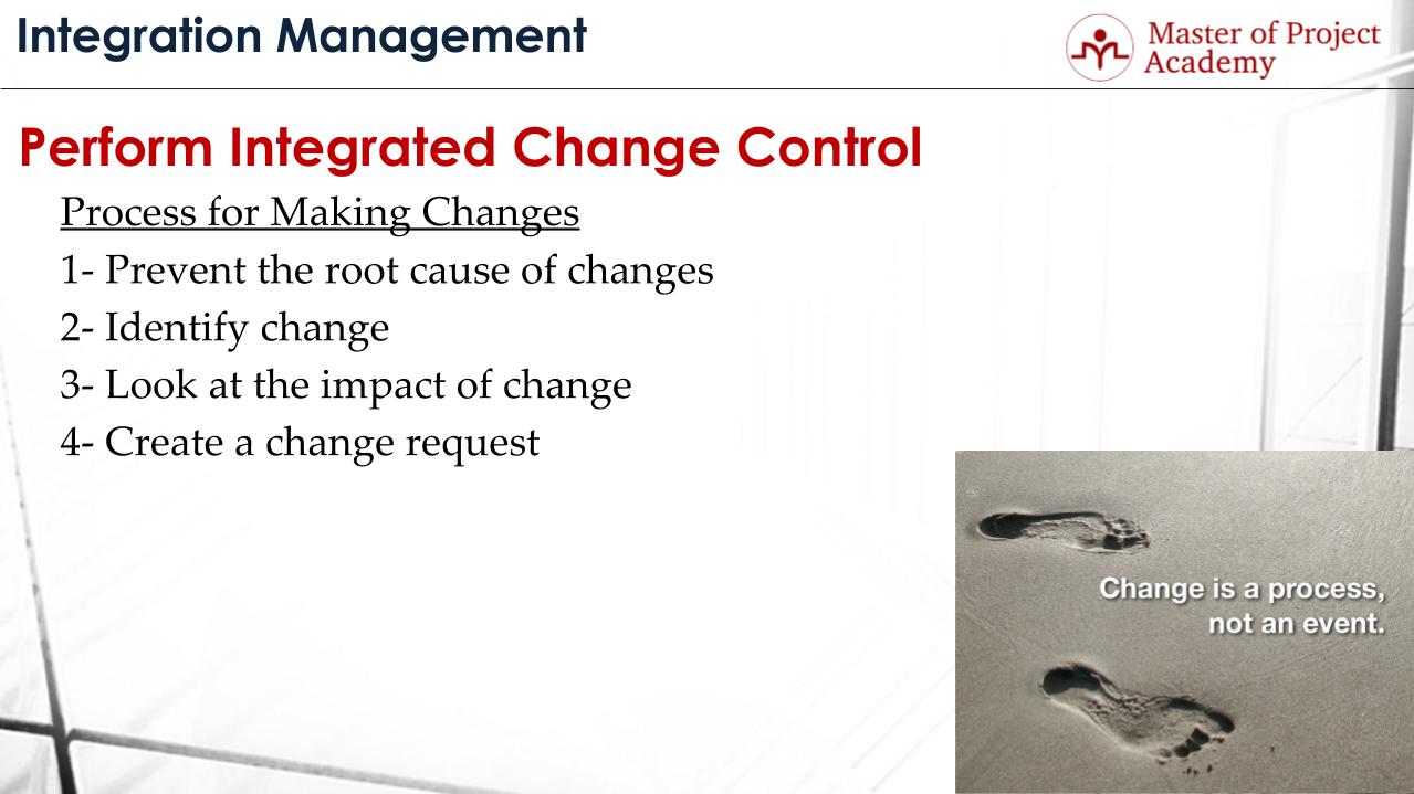 Master thesis on change management