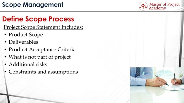 What Are The 5 Items To Include In The Project Scope Statement?