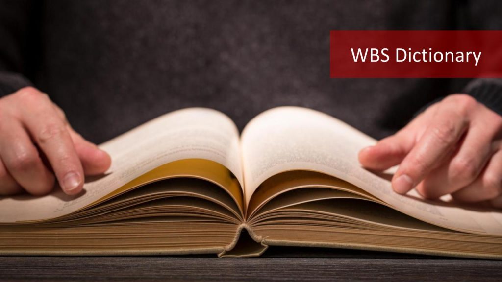 In Learn Dictionary Items WBS 12 The Included