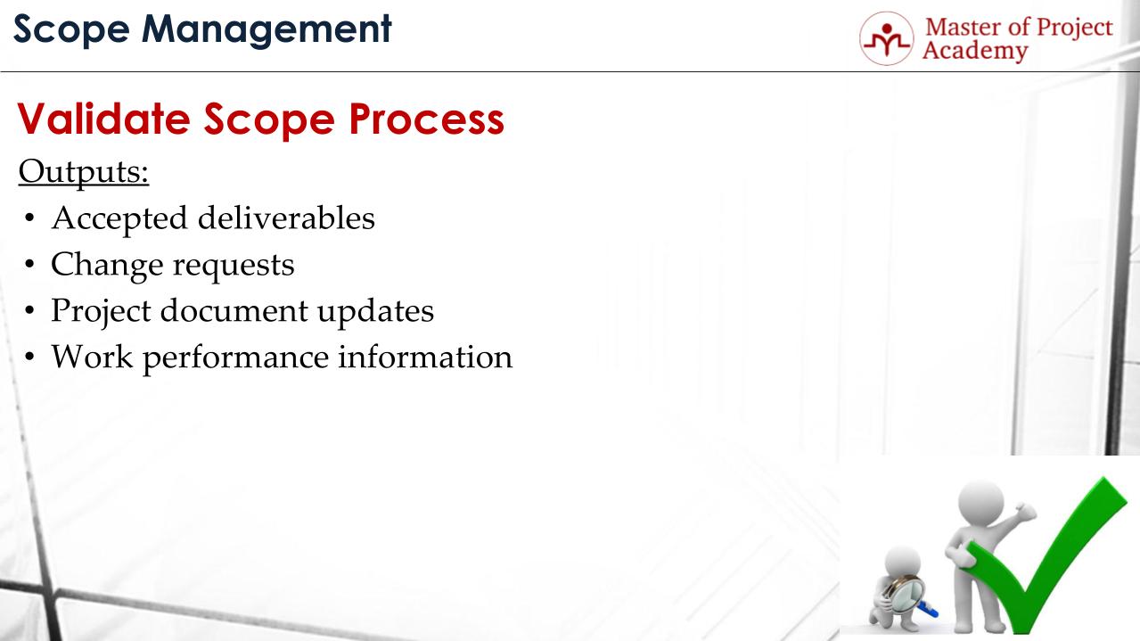 Validate Scope Process: Summary In 5 Steps