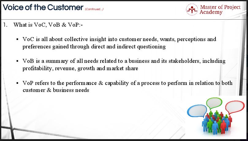 Voice of Customer