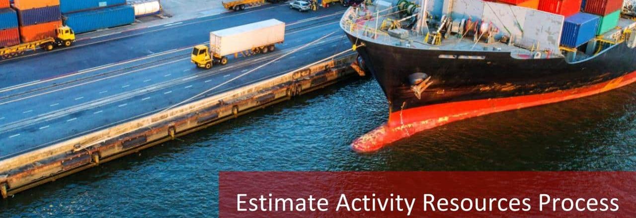 estimate activity resources process