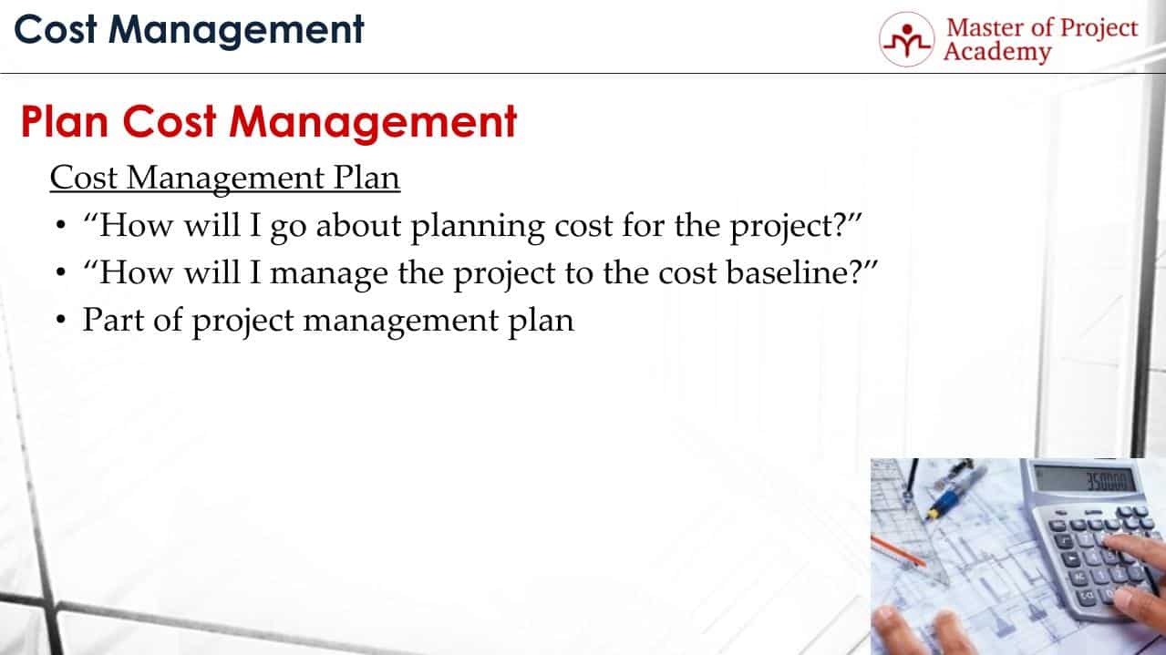 6 Items To Include In Cost Management Plan 100 Management Of Cost 3535