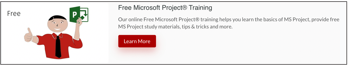 free microsoft project online training course