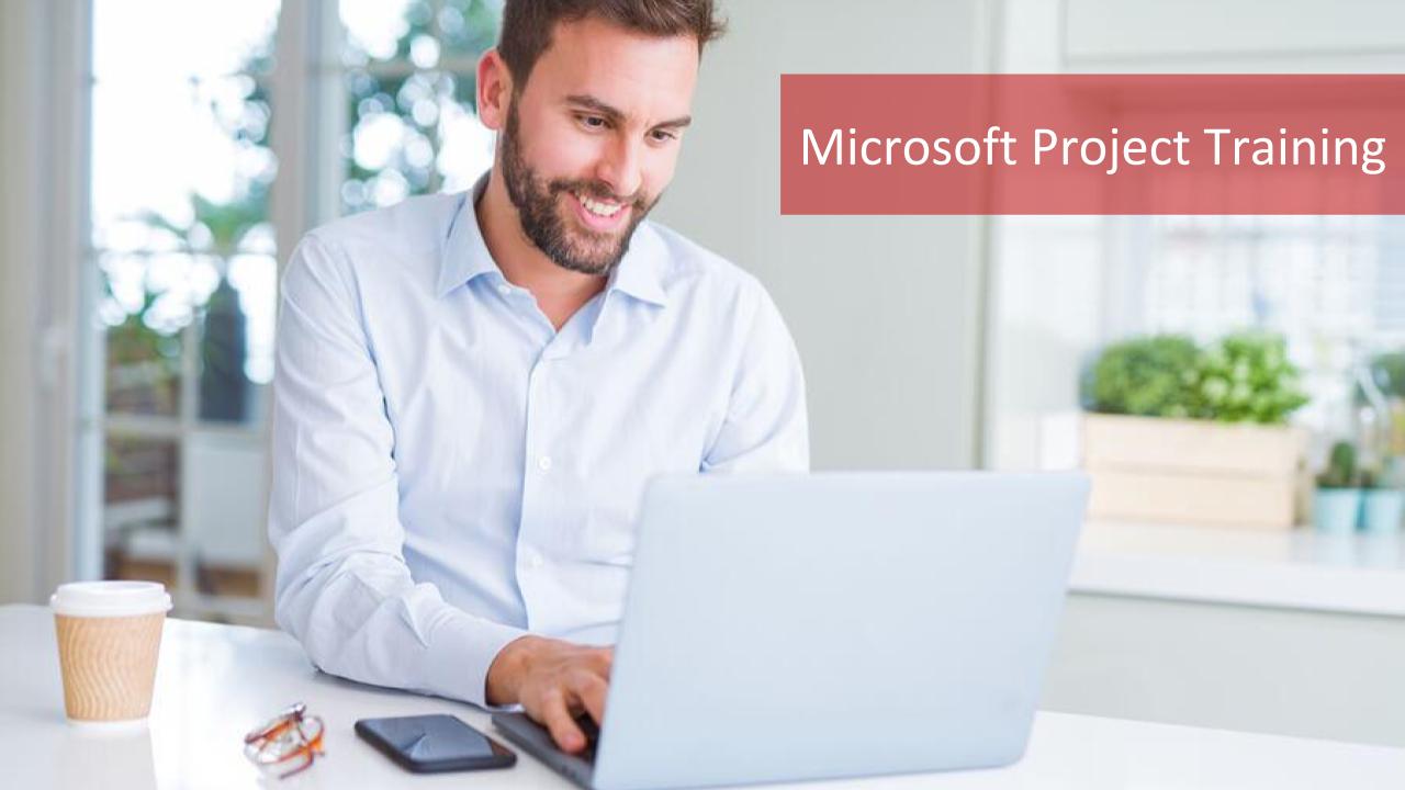 best online microsoft project training