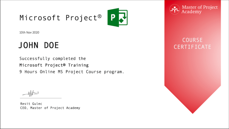 2024 Microsoft Project Certification 100 Free MS Project Cert Guide   MS Project Certification 768x432 