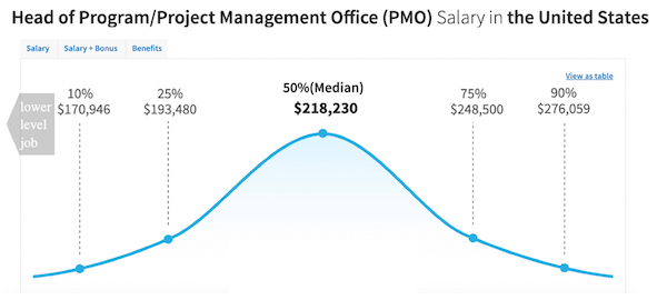 International Project Management Salary